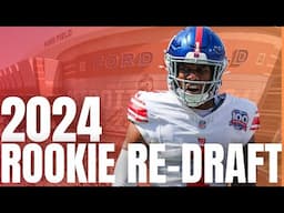 2024 Rookie Re-Draft SF (Dynasty Values, Dynasty Trades, Buys/Sells) | Dynasty Fantasy Football 2024