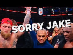 I CALLED JAKE PAUL BACK & APOLOGIZED FOR SAYING THAT  HE WOULD LOSE TO MIKE TYSON!!