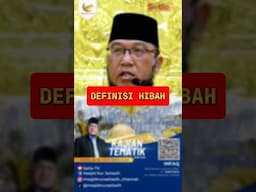 Definisi Hibah. #setiatv #masjidnursetiasih #hibah #agama #edukasi