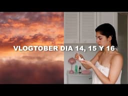 VLOGTOBER DIA 14, 15 Y 16: Rutina, relax y charlitas | Laura Ubeda