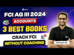 Best Books For FCI AG 3 Accounts Preparation 2024 | FCI AG 3 Booklist |FCI Phase 1 and Phase 2 Books