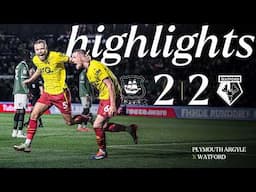 Plymouth Argyle 2-2 Watford | Short Highlights