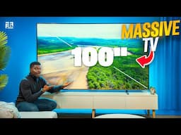 I Tried the MASSIVE 100 inch QLED TV - Is it worth it?