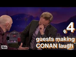 Guests making Conan laugh #4 | COMPILATION