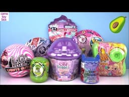 Cry Babies LOL Surprise Lights Glitter DOLL PJ Masks Pikmi POPS Surprise Toys opening Review