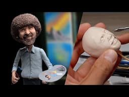 I Sculpted Bob Ross! Polymer Clay Sculpting Tutorial