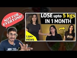 GunjanShouts Lose 5 KG in 1 Month DIET REVIEW