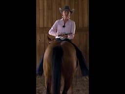 Dear barrel racer, are you curious to know if the way you ride feels backward to your horse?