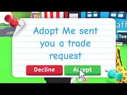 LEAVE If You Get This TRADE in Adopt Me…