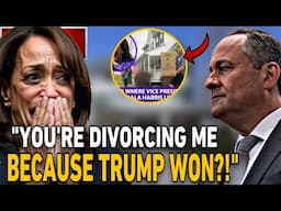 Kamala Harris FREAKS OUT CRYING After Doug Emhoff LEFT HER & On The VERGE OF DIVORCE After Trump Win