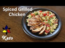 Spiced Grilled Chicken - keto, gluten free