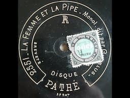 Charlus  " la femme et la pipe "  1898