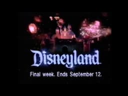 Disneyland Tonight’s the Night Summer Nights Vintage 80s Television Commercial (1987)