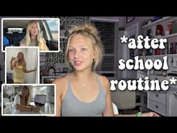 my after school routine…