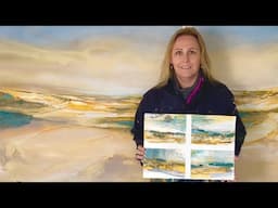 How To Scale Up & Paint BIG Paintings