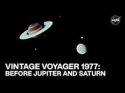 Voyagers’ Mission to the Outer Solar System (1977 Vintage Video)