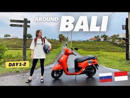 AROUND BALI ON A MOTORBIKE 🇮🇩 Fearless SOLO TRIP