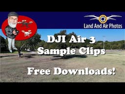 Planning to Buy DJI Air 3? Download and watch FREE DJI Air 3 Sample Clips First!