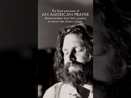 On this day in 1978, The Doors released their final studio record, AN AMERICAN PRAYER.