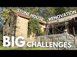 Our Ancient Stone House Renovation - Disaster In Our Forest Why Weren’t We Prepared?