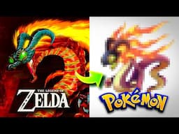 Turning Zelda's Ocarina of Time BOSSES into POKEMON!