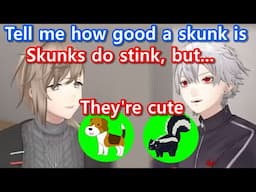 ［Eng Sub］Talk showdown, if you were going to have a pet, would it be a dog? Or a skunk?［Kanae/Kuzuha