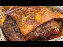 Pernil Spanish Style Roast Pork - How To  Make Chicharron