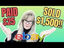 #63 eBay Sales $1500 Vintage Jewelry Auction and Thrift Store Finds ! Real Gold & Antiques! BOLO