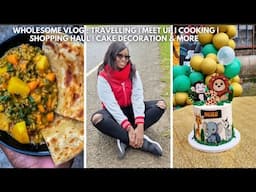 VLOG: PLUGS | MINI SHOPPING HAUL | CAKE DECORATION| COOK WITH US | TRAVELLING AND MORE