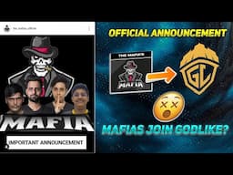 OFFICIAL ANNOUNCEMENT ! TEAM MAFIAS JOIN GODLIKE ESPORTS ? TM TO GODLIKE? MAFIAS LEFT HOG CONFIRMED