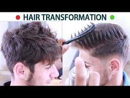 Barber reveals the secrets of hair cutting, ASMR hair cutting with the sound of machine scissors