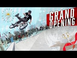 Sunset Skatepark Grand Opening! Indiana's Largest Skatepark!