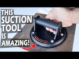 This Vacuum Suction Tool WORKS ON ROUGH SURFACES!