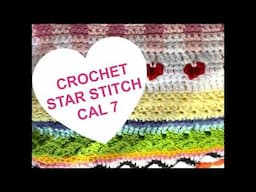 CROCHET STAR STITCH - #StayHome #WithMe Crochet-A-Long 7