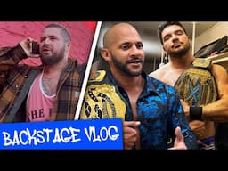 Ethan Page Becomes Champion, Savage Sauce & Alpha-1 Announcements • Backstage Vlog