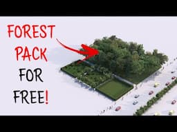 ITOO Forest Pack best free Alternative | Scatter trees for free!