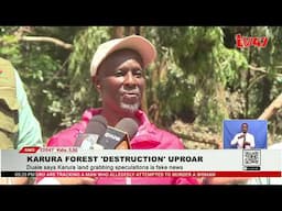 CS  Duale makes impromptu visit to Karura Forest says Karura land grabbing speculations is fake news