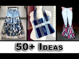 50+ Mind-Blowing Ways to Upcycle Old Jeans to Make a New Wardrobe