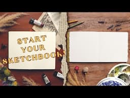 Tips For Starting A New Sketchbook ·10 Ideas for The First Page of Your Sketchbook