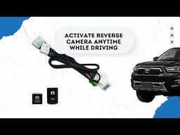 DIY: How To Install A Reverse Camera Activation Kit for Toyota 2020 - 2023 | AC-TOY-CAMON-2020