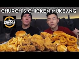 CHURCH’S CHICKEN MUKBANG | McDonald’s Is $$$ + Best Fried Chicken + Fighting Siblings Over Snacks