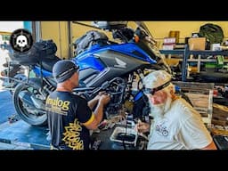 DMV: Schoolbus Road Trip - Joe Sparrow's Bike - Cam Chain Tensioner - The Vagabond Gourmet