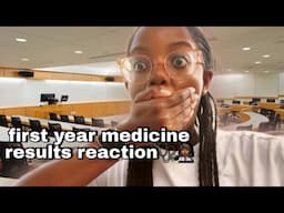 RESULTS REACTION! FIRST YEAR MEDICAL STUDENT EXAMS