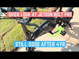 Checking out the Jetson Bolt Pro 36v 15.5mph electric bike