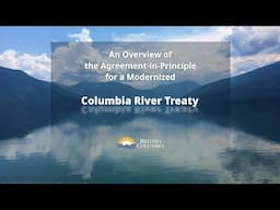 Columbia River Treaty Agreement-in-Principle