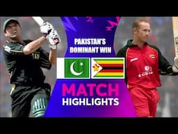 Shahid Afridi's Blistering Knock & Pakistan's Dominant Win Over Zimbabwe