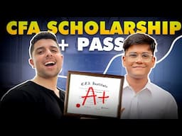 CFA ACCESS SCHOLARSHIP + CFA EXAM tips| Full Interview with Ayush