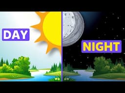 Day and Night: Learn English Words with Novakid | English vocabulary for kids