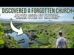 Discovered an isolated, abandoned church, taken over by nature