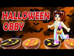 Having The Spookiest Day In This HALLOWEEN OBBY! (Roblox)